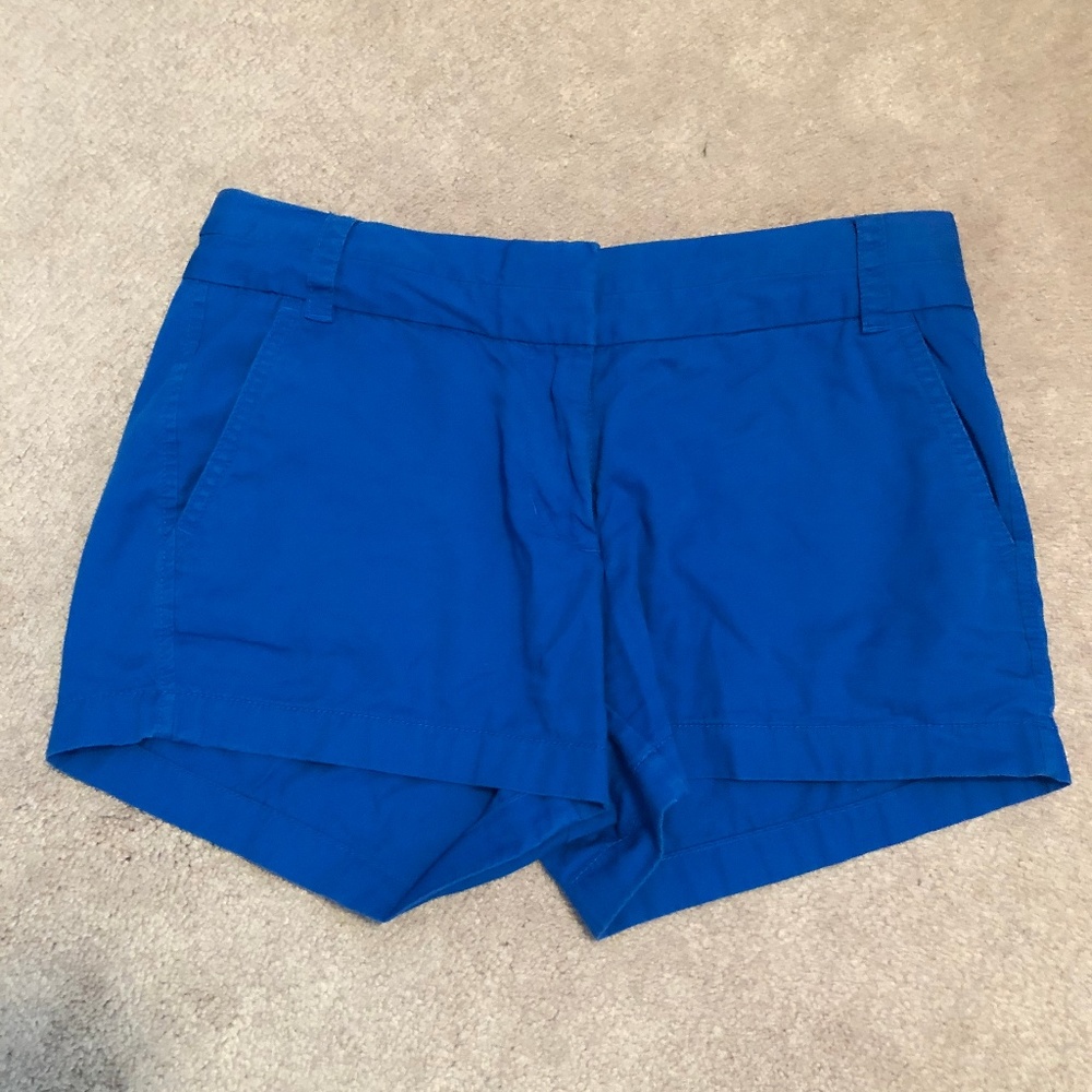Cobalt Blue Chino Shorts